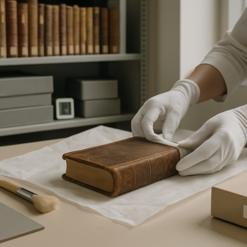 Schutz und Lagerung von Büchern bei alte-buecher-verkaufen.com