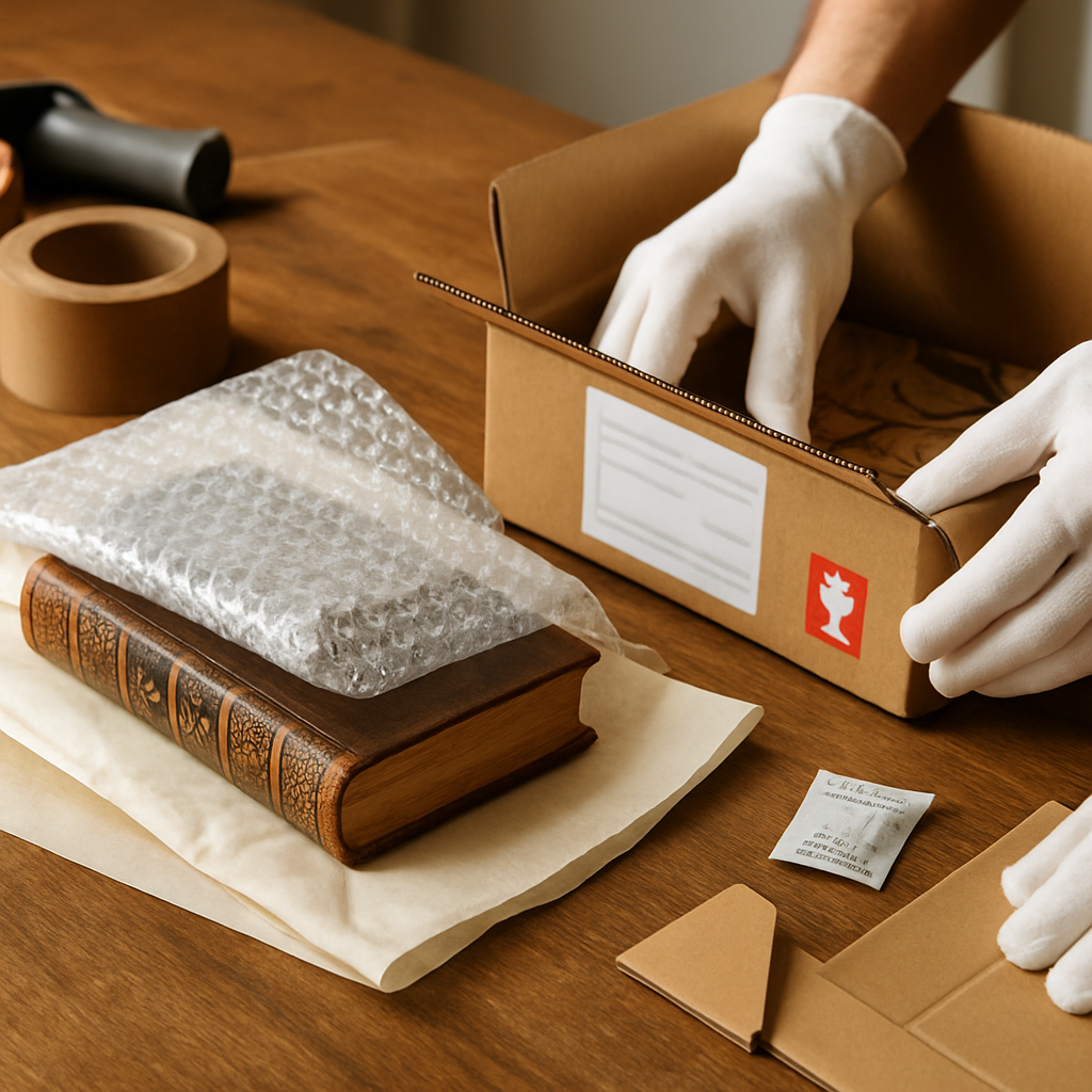 Sicherheitsverpackung beim Buchversand – alte-buecher-verkaufen