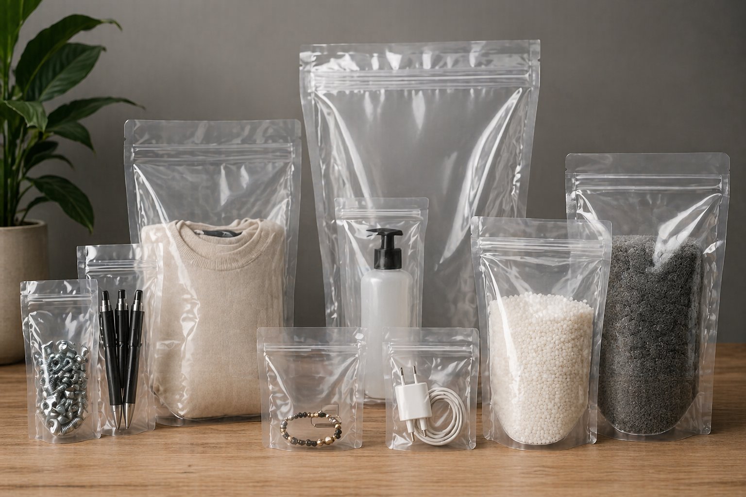 Flexible Verpackungslösungen für verschiedene Produktgrößen